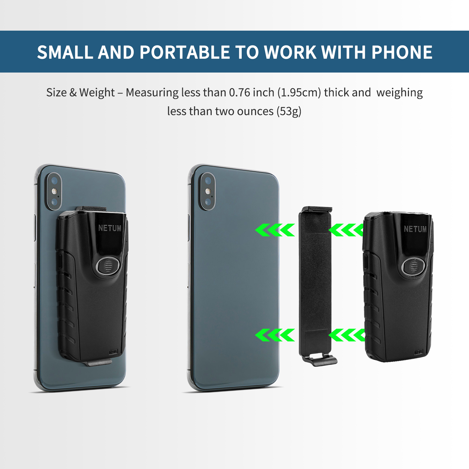 NETUM E800 Wireless Bluetooth Barcode Scanner - Image 2