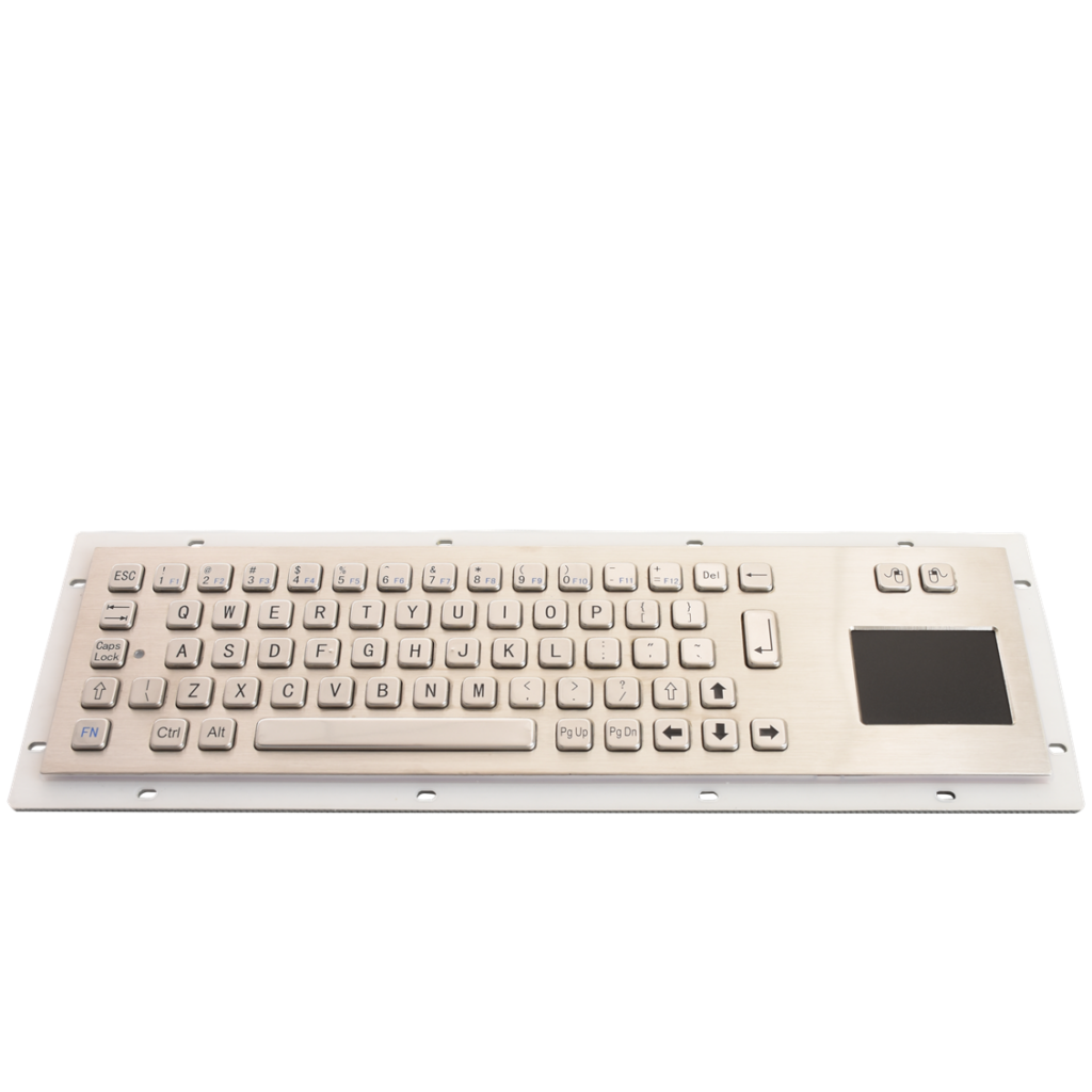 Inputel KB001T 64 key Stainless Steel Keyboard with Touchpad