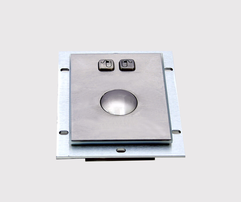 Inputel KT100 Rear mount Stainless Steel Trackball